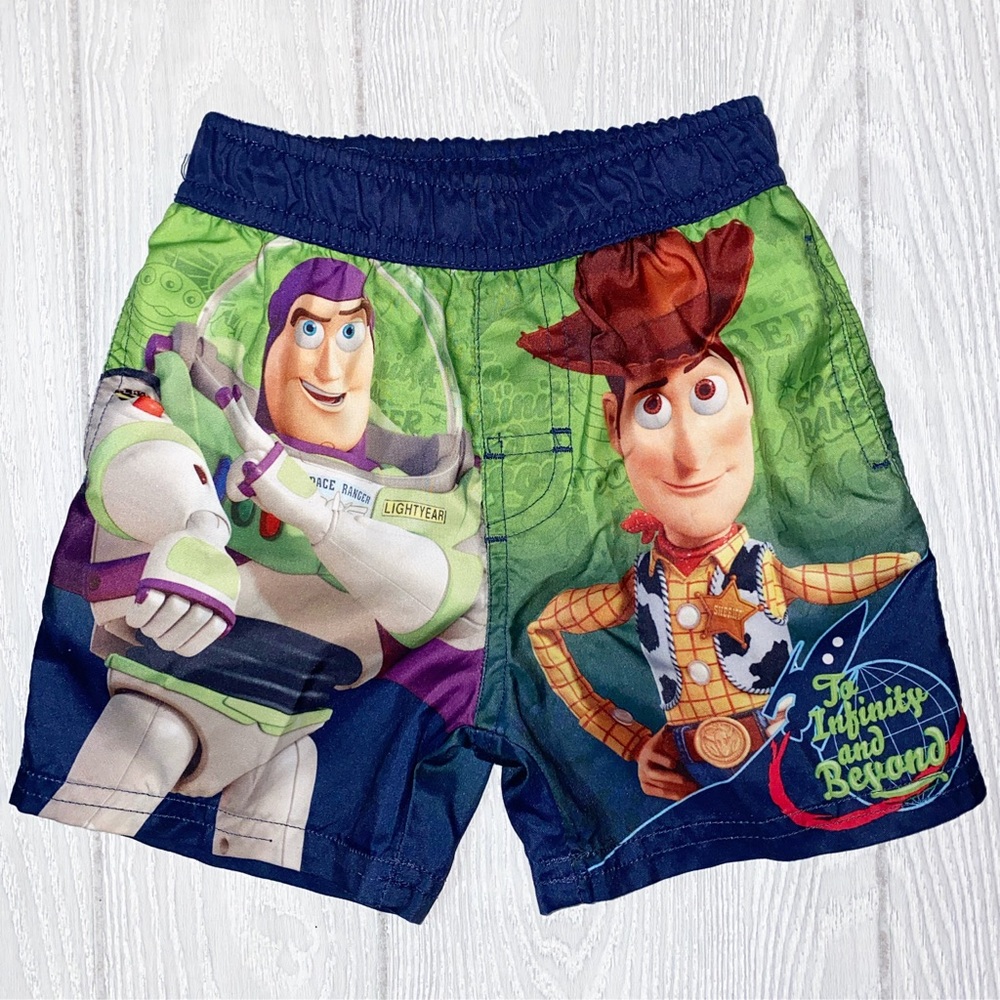 Disney Pixar Toy Story Swim Trunks Size 12 Months